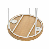 Set van koffiekopjes DKD Home Decor Multicolour Metaal Bamboe Dolomite 260 ml 4