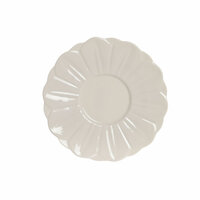 Set van 6 kopjes met schotel Home ESPRIT Wit Porselein 120 ml 5