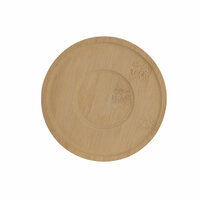 Set van 6 kopjes met schotel Home ESPRIT Wit Bamboe Porselein 150 ml 5