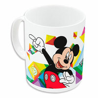 Mok Mickey Mouse Happy smiles Blauw Rood Keramisch 350 ml 2