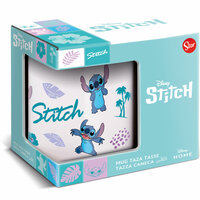 Mok Stitch Blauw Lila Keramisch 350 ml 2
