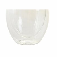 Glazenset DKD Home Decor Transparant Kristal Borosilicaatglas 100 ml 2 Onderdelen 3
