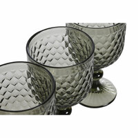 Glazenset Home ESPRIT Grijs Kristal 325 ml (6 Stuks) 3