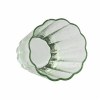 Glazenset Home ESPRIT Groen Kristal 280 ml (6 Stuks) 4