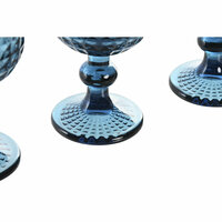 Glazenset Home ESPRIT Blauw Kristal 260 ml (6 Stuks) 2