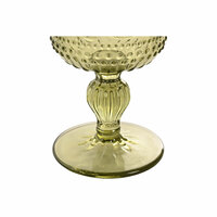 Glazenset Home ESPRIT Groen Kristal 265 ml (6 Stuks) 2