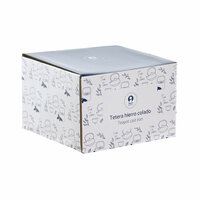 Theepot Home ESPRIT Geel Groen Lila Roestvrij staal Ijzer 300 ml (3 Stuks) 4