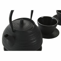 Theepot Home ESPRIT Zwart Roestvrij staal Ijzer 800 ml 2