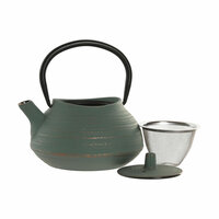 Theepot Home ESPRIT Groen Oranje Roestvrij staal Ijzer 400 ml (2 Stuks) 3