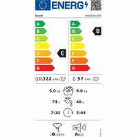 Wasdroogcombinatie BOSCH WNA1341XES 1400 rpm 5 kg 9 kg 2