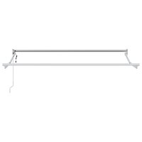 Elektrisch uitschuifbaar zonnescherm frame Wit 3,5 x 2 m 2