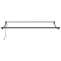 Elektrisch uitschuifbaar zonnescherm frame Antraciet 2,5 x 2 m 2