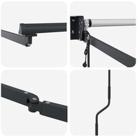 Elektrisch uitschuifbaar zonnescherm frame Antraciet 2,5 x 2 m 5