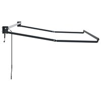 Elektrisch uitschuifbaar zonnescherm frame Antraciet 3,5 x 2 m 3