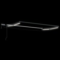 Elektrisch uitschuifbaar zonnescherm frame Antraciet 2,5 x 2 m 2