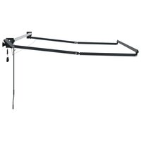 Elektrisch uitschuifbaar zonnescherm frame Antraciet 3 x 2 m 4