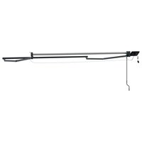 Elektrisch uitschuifbaar zonnescherm frame Antraciet Aluminium 5