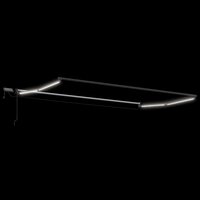 Elektrisch uitschuifbaar zonnescherm frame Antraciet 4,5 &times; 3 m 2