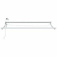 Elektrisch uitschuifbaar zonnescherm frame Wit 3 x 2,5 m 3