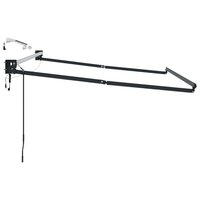 Elektrisch uitschuifbaar zonnescherm frame Antraciet Aluminium 4