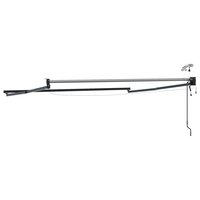 Elektrisch uitschuifbaar zonnescherm frame Antraciet Aluminium 5