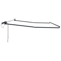 Elektrisch uitschuifbaar zonnescherm frame Antracietkleurig 3