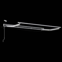 Elektrisch Zonnescherm Frame met LED&amp;apos;s Wit 3 x 2,5 m Aluminium 2