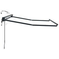 Elektrisch Zonnescherm Frame met LED&amp;apos;s Antraciet 3,5 x 2 m 4