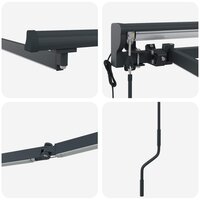 Elektrisch Zonnescherm Frame met LED&amp;apos;s Antraciet 5 &times; 3,5 m 6