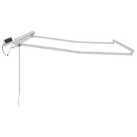 Elektrisch uitschuifbaar zonnescherm frame Wit 3,5 x 2,5 m 3