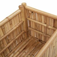 Verhoogde tuinbak Bruin 90 x 35 x 70 cm Bamboe 10