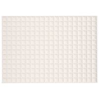 Verzwaringsdeken 137x200 cm 6 kg stof lichtcr&egrave;mekleurig 3