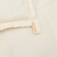 Verzwaringsdeken 138x200 cm 6 kg stof lichtcr&egrave;mekleurig 5