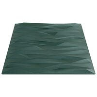 Wandpanelen 12 pcs Steen Groen 50 x 50 cm XPS Schuim 3