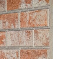 Wandpanelen 10 pcs Oranje 100 x 50 cm EPS-schuim 3
