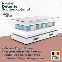 Visco-elastische matras Somnis Beeding 90 x 190 cm 5