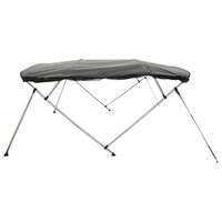 Biminitop 4 bogen met mesh zijwanden 243x(230-244)x137 cm 8