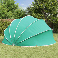 Zwembadoverkapping Blauw 472 x 460 x 229 cm 185T polyester met PU-coating 4