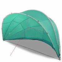 Zwembadoverkapping Blauw 546 x 516 x 250 cm 185T polyester met PU-coating 3