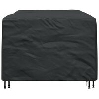 Tuinsethoes Effen Zwart 143 x 225 x 90 cm 600D 7