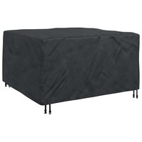 Tuinsethoes Effen Zwart 150 x 150 x 75 cm 210D 2
