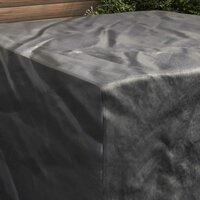 Tuinsethoes Effen Zwart 150 x 150 x 75 cm 210D 4