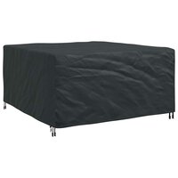 Tuinsethoes Effen Zwart 180 x 190 x 85 cm 420D 5