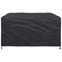 Tuinsethoes Effen Zwart 180 x 190 x 85 cm 420D 7