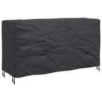 Tuinsethoes Effen Zwart 180 x 70 x 90 cm 210D 2