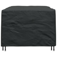 Tuinsethoes Effen Zwart 180 x 150 x 85 cm 420D 9