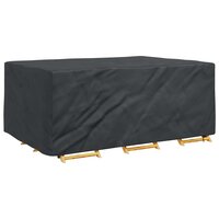 Tuinsethoes Effen Zwart 210 x 130 x 70 cm 210D 3