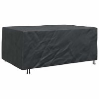 Tuinsethoes Effen Zwart 210 x 130 x 70 cm 210D 10