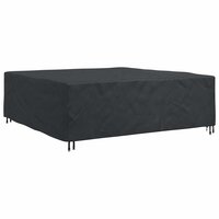 Tuinsethoes Effen Zwart 220 x 220 x 70 cm 210D 2