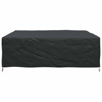 Tuinsethoes Effen Zwart 220 x 220 x 70 cm 210D 8